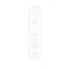 1pc Polymer Clay Arch Forming Tool, 3 Sizes, For Polymer Clay Earrings Jewelry Making