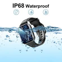 Smart Watch, 2024 Fitness Tracker Watch For Men Women, 1.69'' Touch Smartwatch Fitness Watch With Heart Rate Monitor/Pedometer/Sleep Monitor, 25 Sports Waterproof Activity Tracker For Android Molocy Visit The Uaue Store - 黑色 - 查看 4