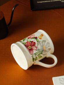 1 chiếc cốc gốm hoa hướng dương đồng quê - Nhiều màu - Xem 5