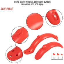 Electric Scooter Rear Mudguard Tire Splash Guard With Screw Rubber Cap For Mijia For Mi M365 Pro 1S KickScooter Front Guard Accessories - Multicolor - View 11