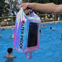 Geantă crossbody impermeabilă nouă de 67,63 oz cu buzunar pentru telefon - Colorată, PVC pentru agrement în aer liber și înot. 1 geantă de depozitare portabilă impermeabilă de 67,63 oz, husă pentru telefon mobil - Accesorii pentru navigație și caiac - Articole esențiale pentru camping, înot, plajă, pescuit, rafting, călătorii. Geantă impermeabilă portabilă pentru exterior, geantă impermeabilă pliabilă pentru telefon mobil cu ecran tactil de 67,63 oz, articole esențiale pentru înot, pescuit, rafting, călătorii. Geantă uscată marină impermeabilă IPX6, 67,63 oz - Geantă de depozitare pentru telefon mobil - Accesorii pentru navigație și caiac - Articole esențiale pentru camping, înot, plajă, pescuit, rafting, călătorii. Geantă impermeabilă portabilă pentru exterior, geantă impermeabilă pliabilă pentru telefon mobil cu ecran tactil de 67,63 oz, articole esențiale pentru înot, pescuit, rafting, portofel de călătorie pentru vacanța de vară, vacanță, piscină.
