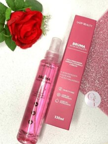 Kit Bruma Fixadora Rosa Mosqueta + Blindagem Poderosa 3em1 Maquiagem a Prova D'agua - Lady Beauty Festa Junina - Transparente - Visão 7