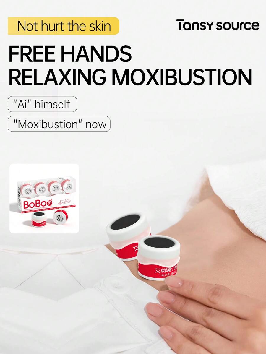 3 Boxes 24pcs/Box Bobo Moxibustion Traditional Chinese Medicine Moxa ...