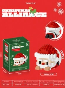 Đồ trang trí Giáng sinh 1 Bộ gạch xây dựng theo chủ đề Giáng sinh, Quà tặng Giáng sinh, Khối xây dựng siêu nhỏ, Đồ chơi giải đố giáo dục Quà tặng mùa đông Quà tặng Lễ Tạ ơn Khối màu Khối màu, Lịch Mùa vọng cho bé gái, Lịch Mùa vọng Giáng sinh cho bé trai, Đồ chơi xây dựng, Quà tặng Giáng sinh cho bé trai, Khối Giáng sinh, Quà tặng cho bé gái, Đồ chơi cho bé trai, Đồ chơi cho bé trai, Đồ chơi trẻ em - Nhiều màu - Xem 9