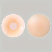 2/6/10pcs Reusable Silicone Nipple Cover Pasties, Seamless Invisible Self-Adhesive Nipple Covers, Waterproof Nipple Covers For Swimming For Men And Women - Multicolor - View 17