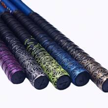 1,8m Envoltura de agarre antideslizante y absorbente para bate, envoltura de agarre antideslizante y absorbente para bate de béisbol/raqueta de tenis/raqueta de bádminton