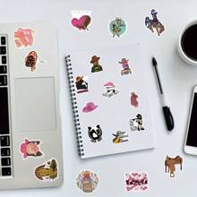 50 miếng dán hình cô gái cao bồi sống động cho tạp chí Junk Journal máy tính xách tay cốc nước tủ lạnh sách hành lý bàn mũ bảo hiểm ván trượt đàn guitar sổ lưu niệm hộp tự làm nhãn đóng gói tiệc ngày lễ hoặc quà tặng phần thưởng nhãn dán - Nhiều màu - Xem 4