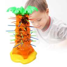 Monos Locos, Juego de Mesa para niños, Caído Para Batalla Multijugador, Regalo De Navidad, Halloween, Acción De Gracias, Regalo De Juegos - Naranja - Ver 5