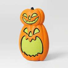 Light And Sound Pumpkin Jacks Outdoor Halloween Decorative Prop - trái cam - Xem 2