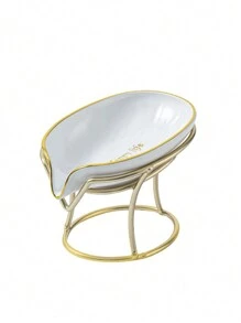 1pc Bathroom Soap Dish Holder, Soap Tray With Separate Base, Easy Remove And Clean, Suitable For Shower, Sink, Bathtub Back To School - Multicolor - View 12