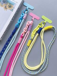 Cute Acrylic Phone Lanyard Diameter Outdoor Universal Case Crossbody Shoulder Card Neck Cord Clip Hang Anti-Lost Wrist Strap Gifts For Mother, Family, Friends, Birthday, Holiday Phone Charm, Phone Chain