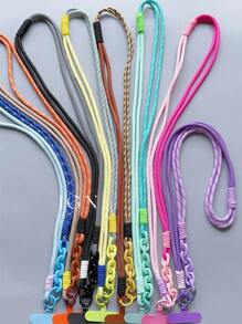Cute Acrylic Phone Lanyard Diameter Outdoor Universal Case Crossbody Shoulder Card Neck Cord Clip Hang Anti-Lost Wrist Strap Gifts For Mother, Family, Friends, Birthday, Holiday Phone Charm, Phone Chain