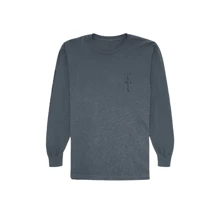 Camiseta de manga larga de'L/S camiseta Washed Grey' con Back Bling de Travis Scott - Multicolor - Ver 1