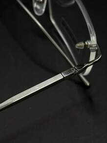 Balgrif Rimless Screw-On Glasses, Aluminum Frame, Men's And Women's, Most Resistant New Release, 2056 - Xám - Xem 2