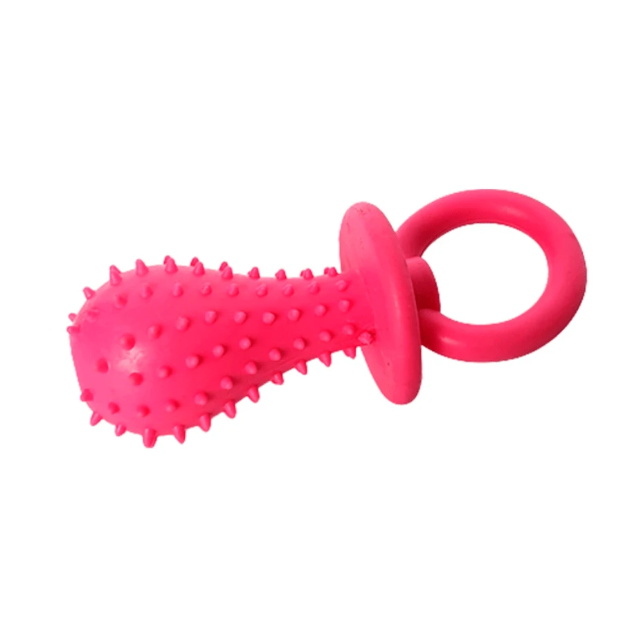 Pet Pacifier Toy With Bell - 粉色 - 查看 1