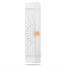 Paper Cutter, 12 Inch Paper Cutter Scrapbooking Tools Supplies With Safety Guard And Side Ruler, Portable Paper Cutter For Craft Paper, Labels, Photos, Card Stock - Multicolor - View 12