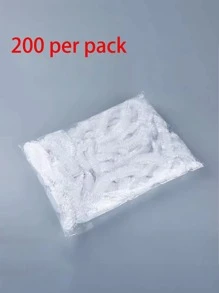 50/100/150/200/300 قطعة غطاء رأس استحمام يمكن التخلص منه، غطاء شعر مقاوم للغبار للتموين والمطبخ وصبغ الشعر والصالون والجمال والقبعة وغطاء الاستحمام ومنتجات وإكسسوارات الشعر للصالون والسفر والعودة إلى المدرسة والعطلات والإكسسوارات للنساء