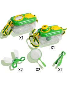 8pcs Insect Toy Set, Outdoor Adventure Toys To Cultivate Baby's Interests And Mobility, Insect Box With Different Specifications - Multicolor - View 7