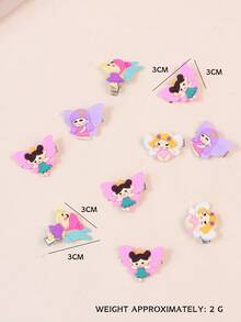 10个创意时尚独特设计可爱有趣的青少年发夹 - 彩色 - 查看 4