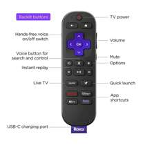 Roku RCB1R Voice Remote Pro (2nd Edition)