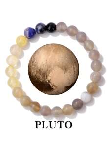 Solar System Planets Charm Bracelet With Natural Stones, For Men - Planet - View 19