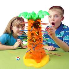 Monos Locos, Juego de Mesa para niños, Caído Para Batalla Multijugador, Regalo De Navidad, Halloween, Acción De Gracias, Regalo De Juegos - Naranja - Ver 4