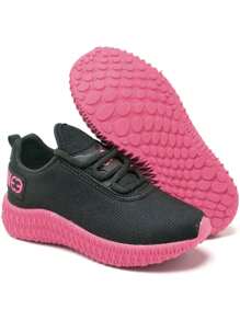 Evoltenn 2 Children's Sneakers For School Everyday 4D Soft Sole Combo - Màu Đỏ Sâu - Xem 4