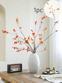 1pièce/3pièces/6pièces, 97cm, Plantes artificielles, Fausses feuilles de banyan, Fausses longues tiges de feuilles d'olive, Style minimaliste de décoration de maison, feuilles vertes, convient pour la décoration de la maison, les rassemblements familiaux, les mariages, la décoration d'automne, la chambre, le bureau, le jardin, la Saint-Valentin, la Fête des Mères, l'Action de grâce, les jours fériés, centres de table de salle à manger, décoration florale DIY, décoration de printemps, décoration du Ramadan