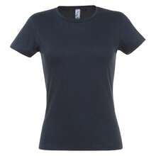SOLS Womens/Ladies Miss Short Sleeve T-Shirt (Navy) - Blue - View 1
