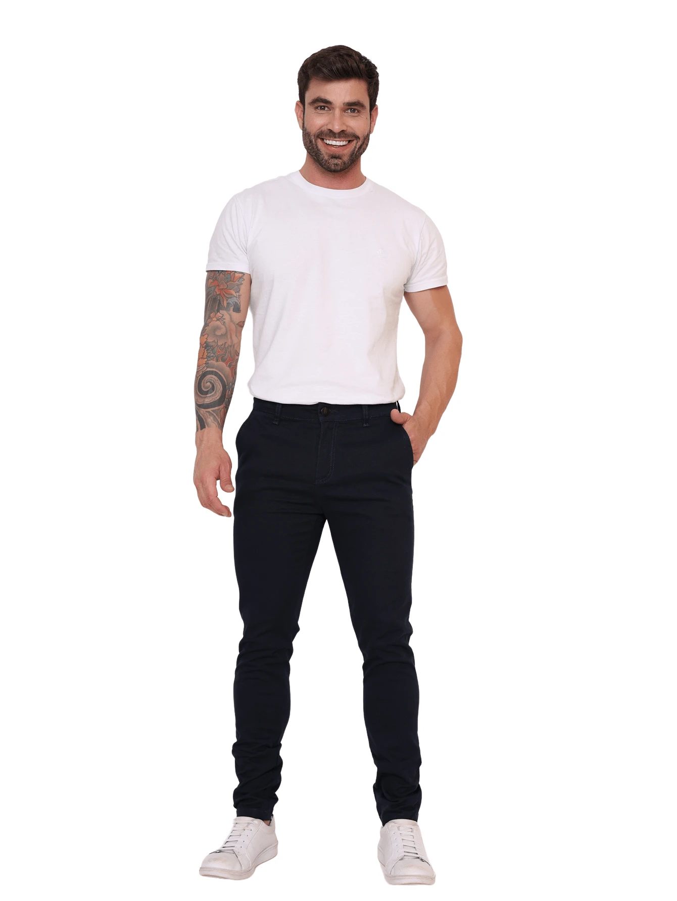 BNB Calça Alfaiataria Masculina Esporte fino