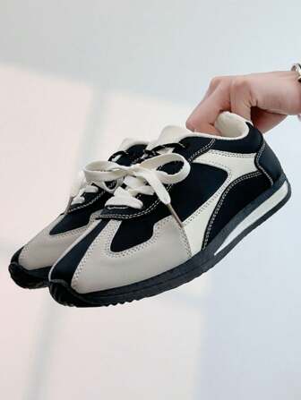 女士波西米亚风休闲厚底运动鞋，新款韩国时尚2025秋冬时装秀，学生跑步运动鞋厚底，酒红色，棕色，黑色皮革玛丽珍鞋，红色