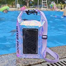 Geantă crossbody impermeabilă nouă de 67,63 oz cu buzunar pentru telefon - Colorată, PVC pentru agrement în aer liber și înot. 1 geantă de depozitare portabilă impermeabilă de 67,63 oz, husă pentru telefon mobil - Accesorii pentru navigație și caiac - Articole esențiale pentru camping, înot, plajă, pescuit, rafting, călătorii. Geantă impermeabilă portabilă pentru exterior, geantă impermeabilă pliabilă pentru telefon mobil cu ecran tactil de 67,63 oz, articole esențiale pentru înot, pescuit, rafting, călătorii. Geantă uscată marină impermeabilă IPX6, 67,63 oz - Geantă de depozitare pentru telefon mobil - Accesorii pentru navigație și caiac - Articole esențiale pentru camping, înot, plajă, pescuit, rafting, călătorii. Geantă impermeabilă portabilă pentru exterior, geantă impermeabilă pliabilă pentru telefon mobil cu ecran tactil de 67,63 oz, articole esențiale pentru înot, pescuit, rafting, portofel de călătorie pentru vacanța de vară, vacanță, piscină.