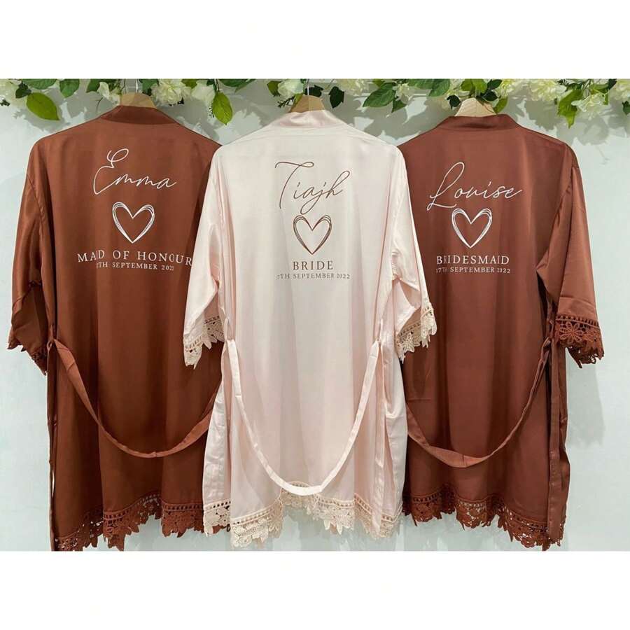 Bridal Robes - 白色 - 查看 1
