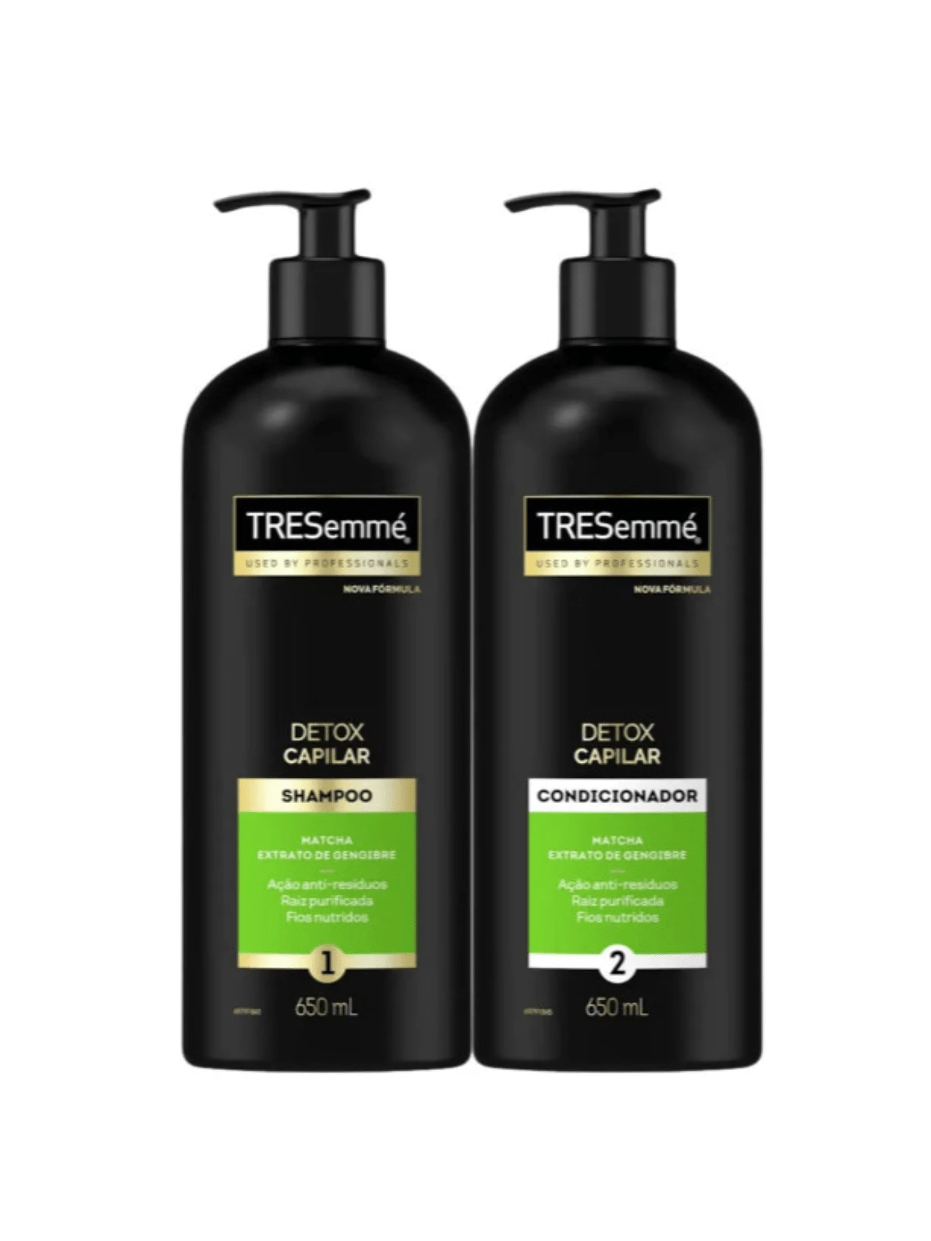 Tresemmé Matcha And Ginger Shampoo + Conditioner Kit 650 Ml - 彩色 - 查看 1