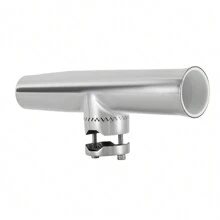 2Pcs Fishing Rod Holder, Rail Mmount Fishing Rod Holder, Fishing Rod Holder - Silver - View 11