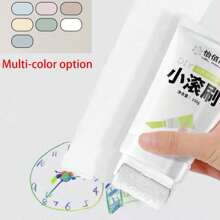 1/2pcs Multi-Color Small Paint Roller Brushes, Used For Wall Repair And Renovation, Covering Graffiti, Discoloration, Latex Paint - Multicolor - View 3