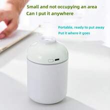 1pc Electric Air Purifier Humidifier Bedroom Car Living Room Home Application - Noise Reduction Quiet Sleep, USB Charging Small And Convenient. Holiday Gifts Meet Gifts - Electric Air Purifier Humidifier - View 9