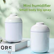 1pc Electric Air Purifier Humidifier Bedroom Car Living Room Home Application - Noise Reduction Quiet Sleep, USB Charging Small And Convenient. Holiday Gifts Meet Gifts - Electric Air Purifier Humidifier - View 2