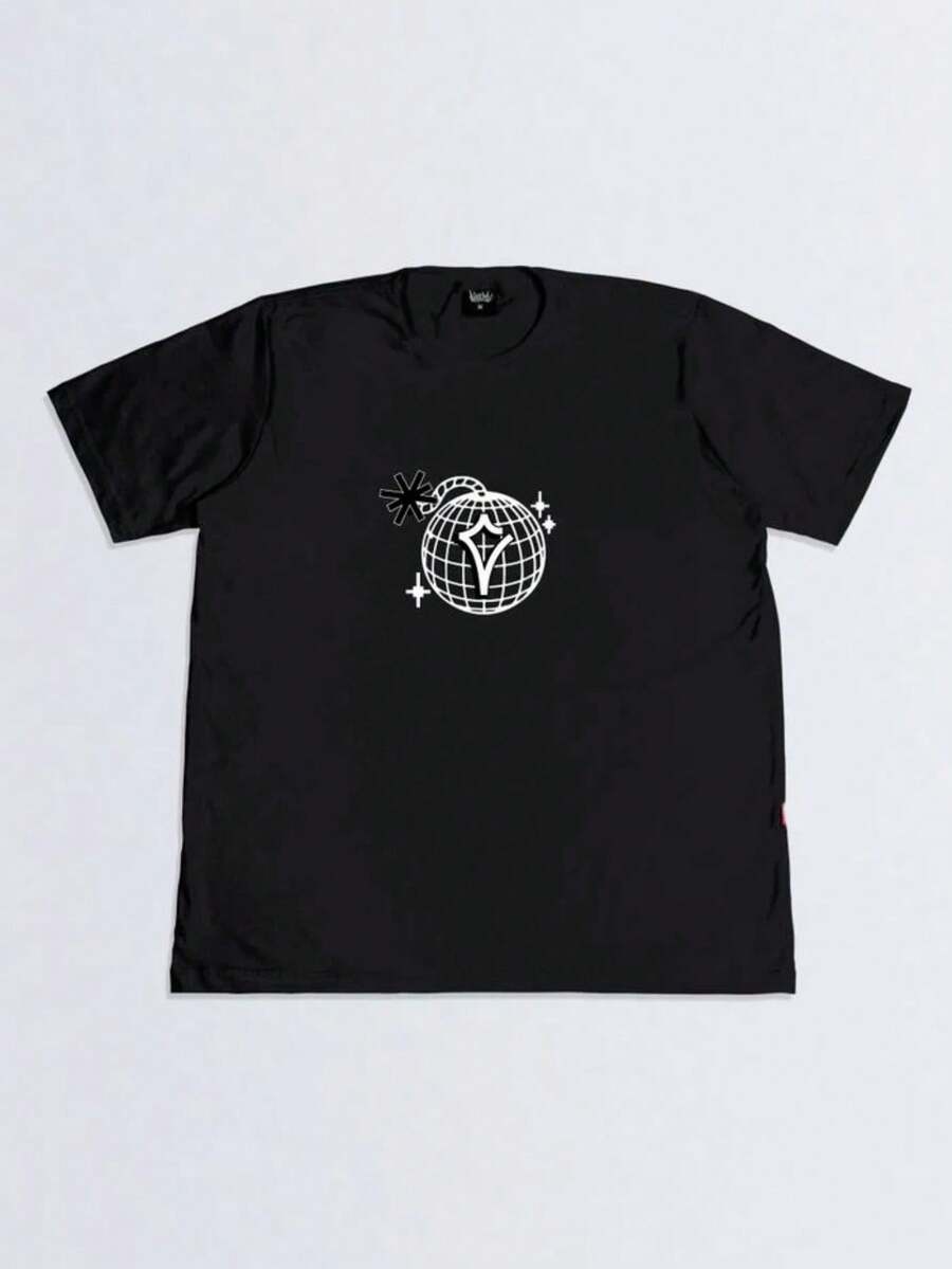 Blobo Granada Unisex T-Shirt 100% Cotton Streetwear New Release Shipping Various Colors!! PLUS SIZE - màu đen - Xem 1