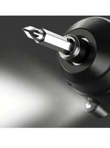 3.6 V Electric Tool Group, 1800mAh Lithium Battery Mini Household Electric Drill, Household Maintenance And Repair, Rope Screwdriver Tools - Black - View 8