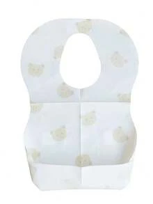 20pcs/Pack Disposable Baby Bibs, Waterproof Infant Feeding Bibs - Multicolor - View 10