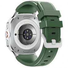 运动硅胶表带适用于 Galaxy Watch 7 Ultra 表带 47 毫米配件腰带手链适用于 Galaxy Watch Ultra 47 毫米时尚表带 - for Watch 7 Ultra 47mm - 查看 10