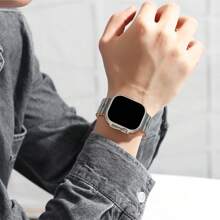 1pc Ocean Themed Sports Watch Band Compatible With 49mm 46mm 45mm 44mm 42mm 41mm 40mm 38mm Apple Watch Series 10/9/8/7/6/5/4/3/2/1 & SE