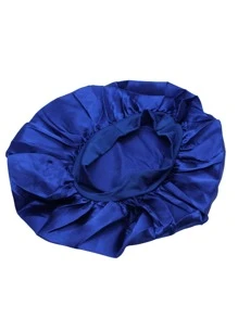 Touca de Cetim com faixa anti frizz para dormir