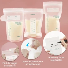 30 Bolsas De Almacenamiento De Leche Materna - Multicolor - Ver 2