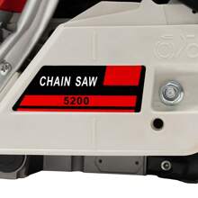 HOHOBLA LOYALHEARTDY-BTG 52cc Handheld Gas Chainsaw 22" Gasoline Power Chain Saws Engine Cutting 2 Cycle[Best Gift For Family&Friends] - Red and White - View 7