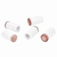 10 Pieces Of Cue Sleeve And Insert For Pool Cues - White - View 3