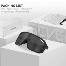 SCVCN Cycling Glasses Sport Glasses MTB BMX Men Women Running Driving Fishing Golf