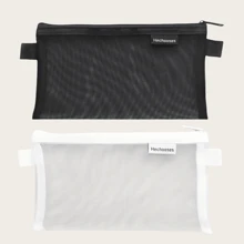 透明方格笔袋，方便学生考试时携带。返校季、铅笔盒、铅笔袋、书包、文具 - 均碼 - 查看 17