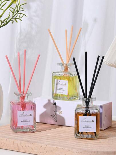 1/2 pezzi Diffusore di aromi romantico, olio essenziale, fragranza di lavanda, pesca e oud, deodorante per ambienti domestici e ufficio, elemento essenziale per le vacanze, decorazione profumata, regalo per la fidanzata/San Valentino/Natale